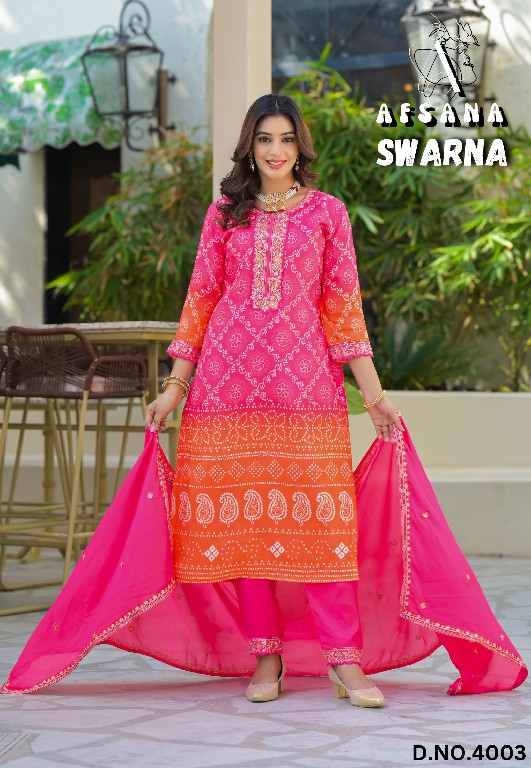 Afsana Swarna Wholesale Pure Viscose Muslin Pakistani Style Suits Combo