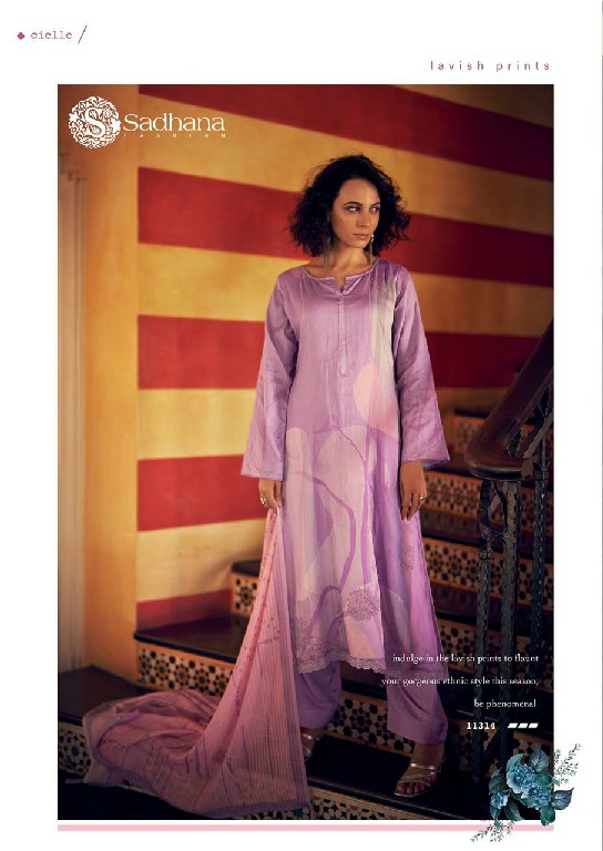 Sadhana Cielle Wholesale Pure Jaam Cotton With Eplic Work Salwar Kameez