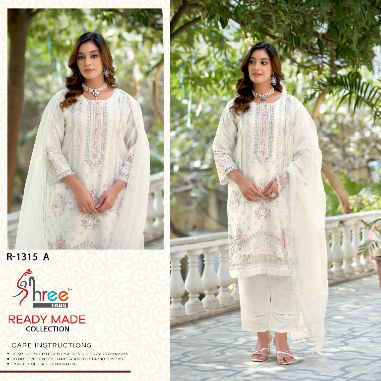 Shree Fabs R-1315 Wholesale Readymade Indian Pakistani Salwar Suits