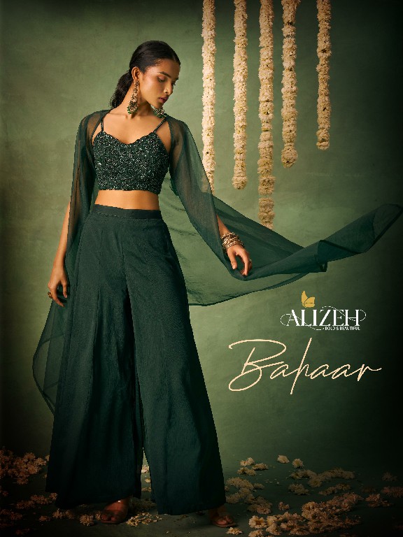 Alizeh Bahaar Wholesale Designer Readymade Crop Top Collection