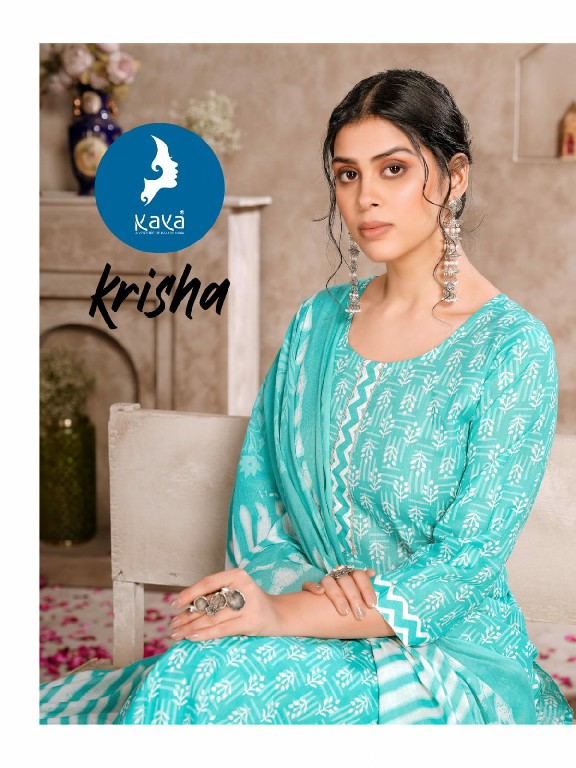 Kaya Krisha Wholesale Cotton Print Top With Pant And Dupatta