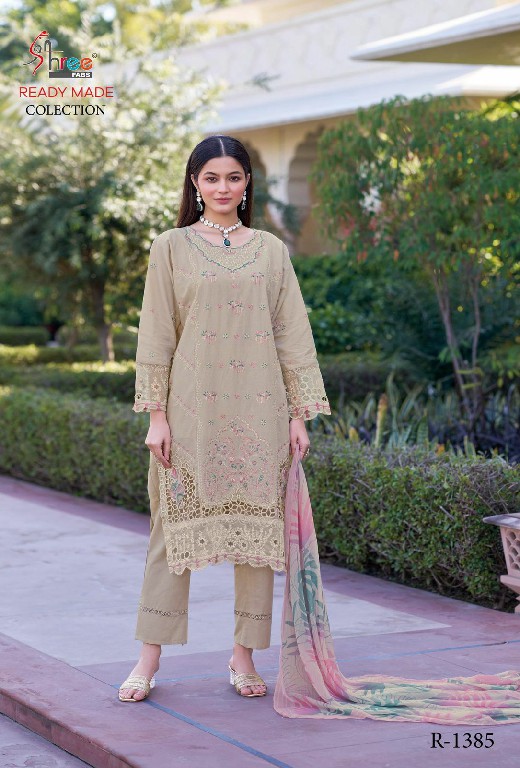 Shree Fabs R-1385 Wholesale Readymade Indian Pakistani Salwar Suits