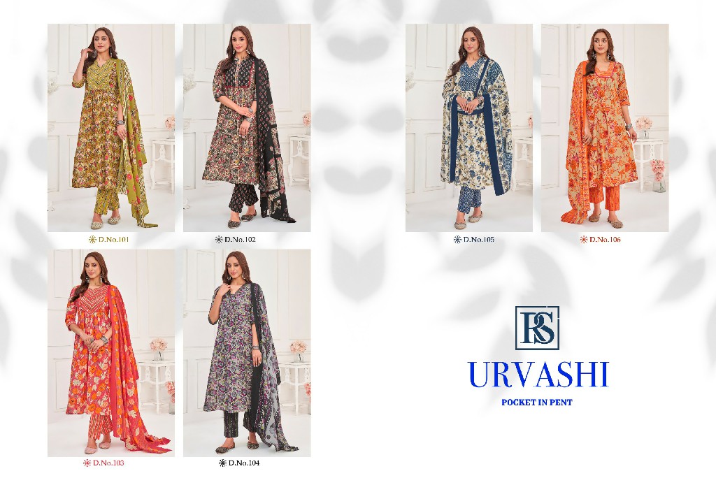 Rangi Sangi Urvashi Wholesale Readymade Salwar Kameez Collection