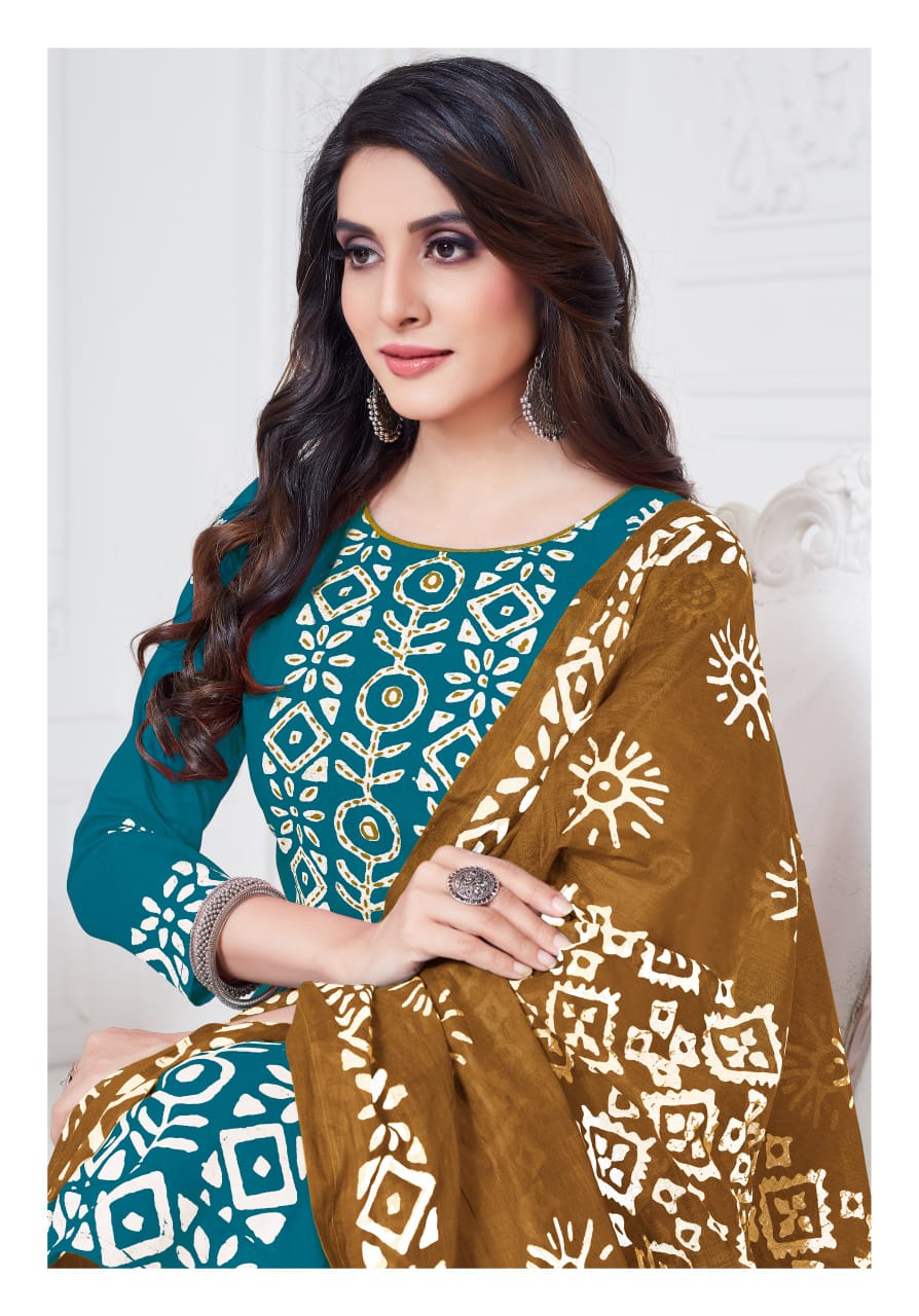 Mayur Poshak Vol-2 Wholesale Pure Cotton Printed Dress Material
