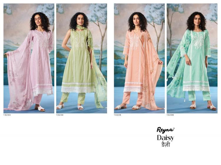 daisy by reyna cotton print attractive look salwar kameez sets