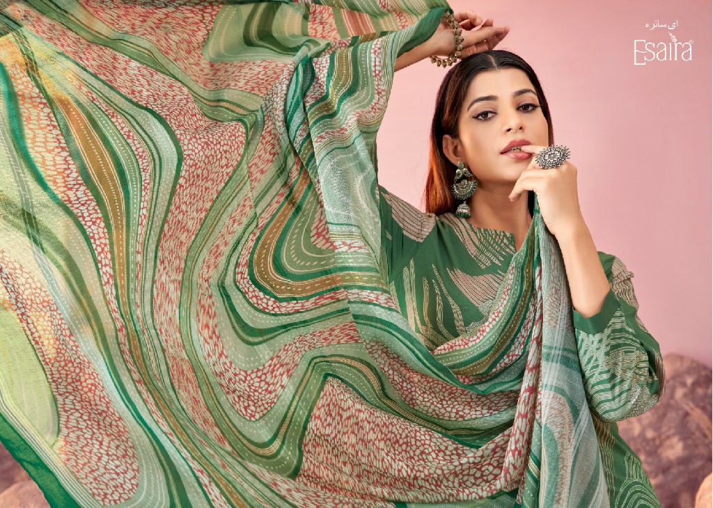 belona Esaira By esta design cotton cambric unique colours suit for ladies