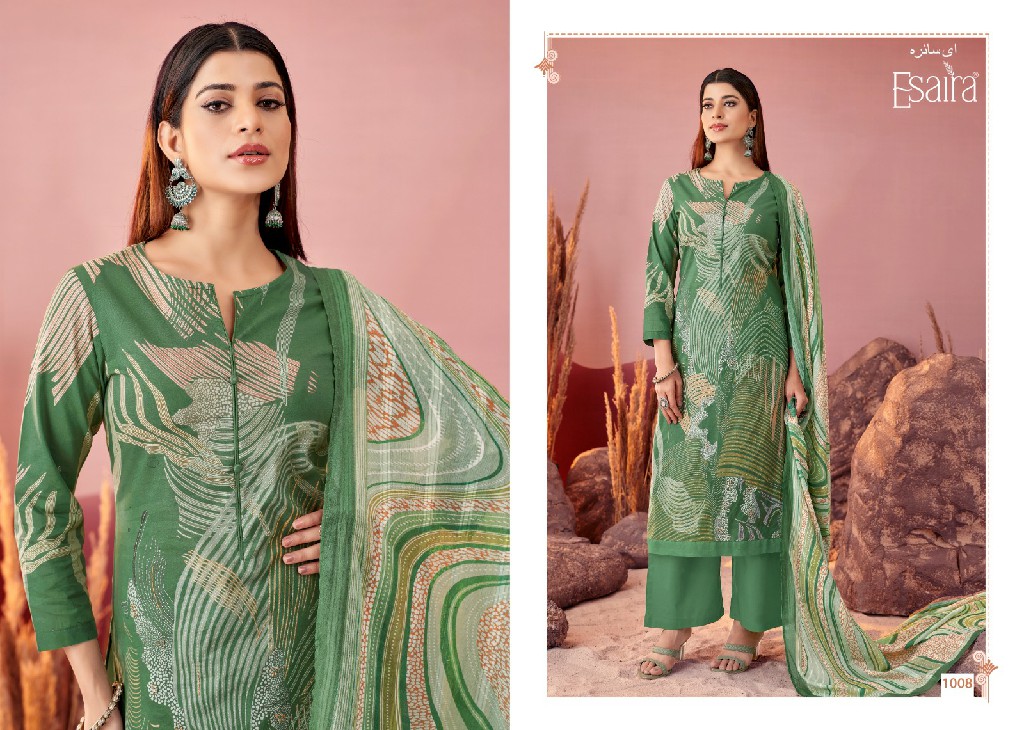 belona Esaira By esta design cotton cambric unique colours suit for ladies