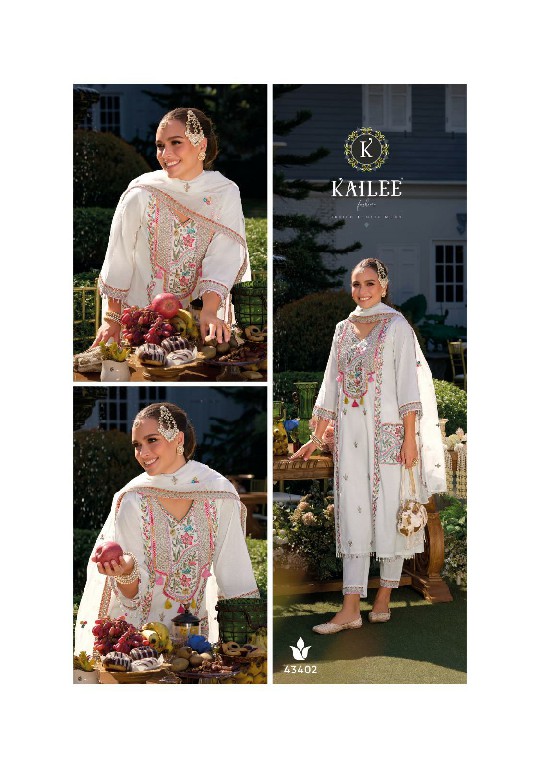 shaili by kailee fashion readymade exclusive design cotton 3pcs dress