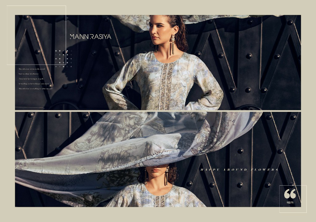 mann rasiya sahar modal muslin silk casual wear unstitch salwar suit