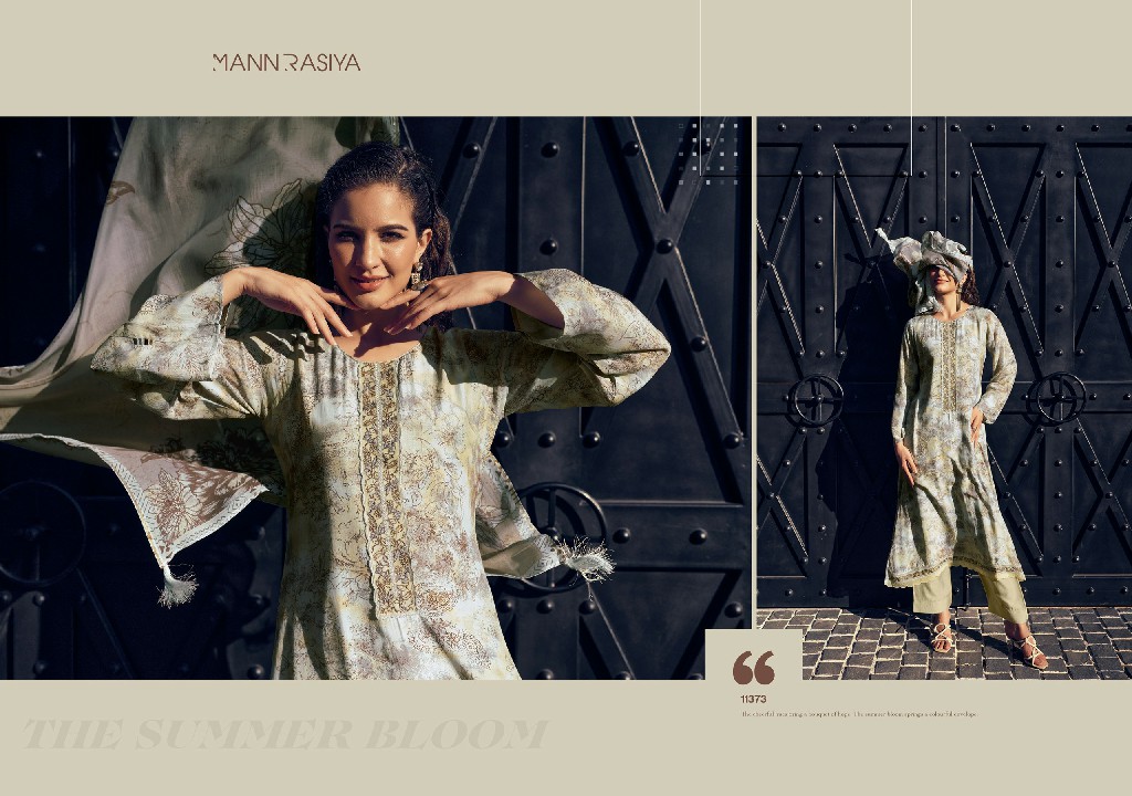 mann rasiya sahar modal muslin silk casual wear unstitch salwar suit