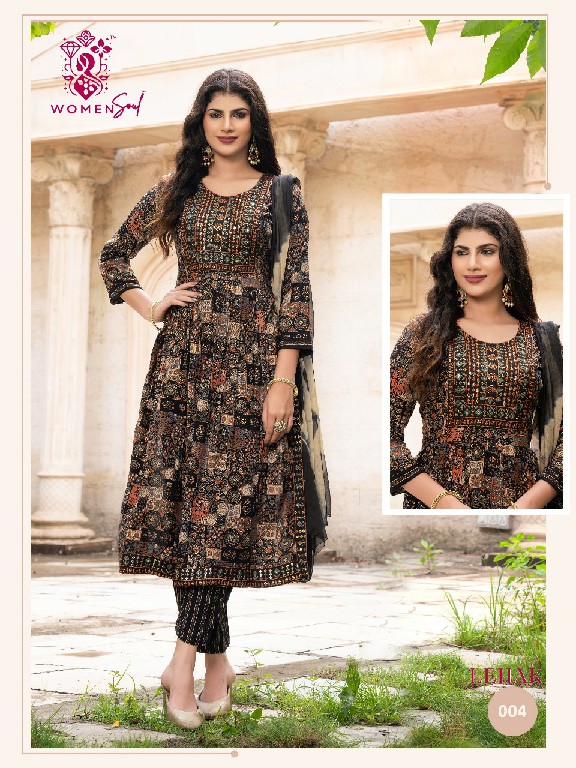 Women Soul Lehak Vol-1 Wholesale Flair Top With Pant And Dupatta