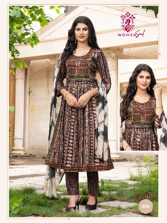 Women Soul Lehak Vol-1 Wholesale Flair Top With Pant And Dupatta