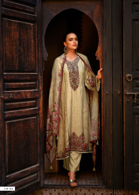Varshaa Gulab Wholesale Viscose Muslin With Handwork Salwar Suits