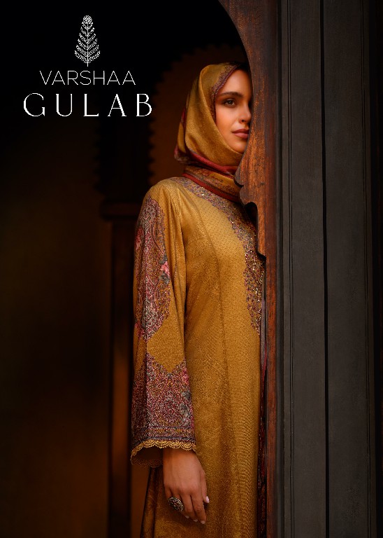 Varshaa Gulab Wholesale Viscose Muslin With Handwork Salwar Suits