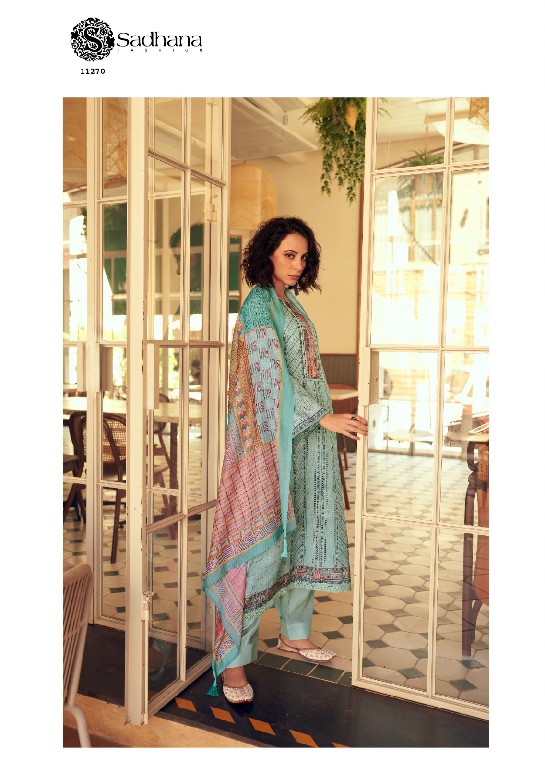 Sadhana Gulfidan Wholesale Pure Jaam Cotton Silk With Work Salwar Suits