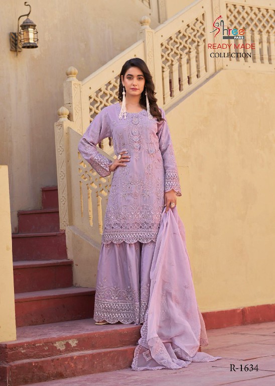 Shree Fabs R-1634 Wholesale Readymade Indian Pakistani Salwar Suits