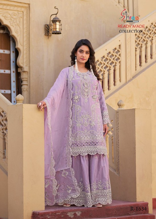 Shree Fabs R-1634 Wholesale Readymade Indian Pakistani Salwar Suits