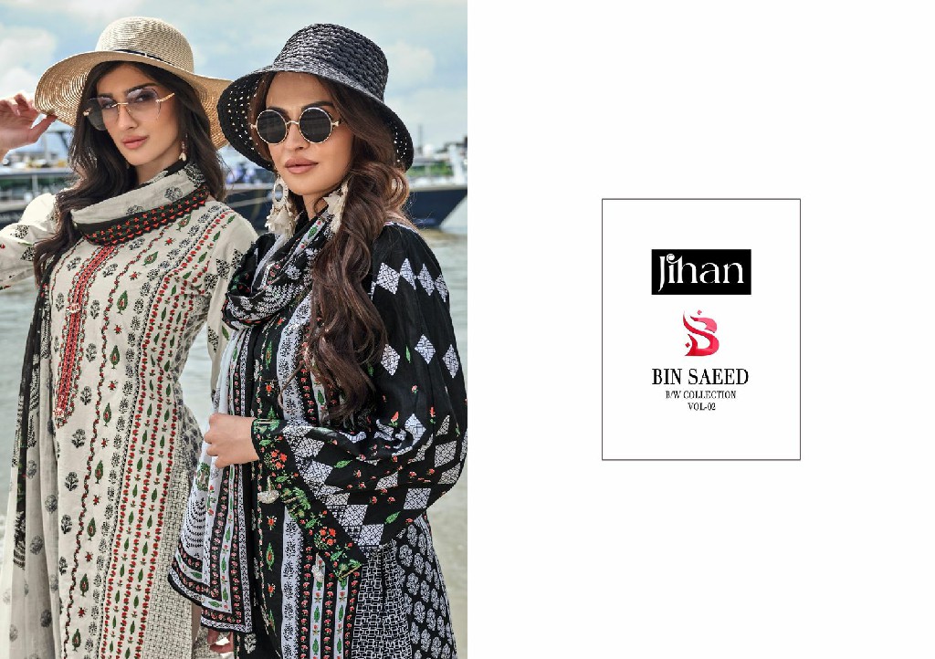 Jihan Bin Saeed Collection Vol-2 Wholesale Indian Pakistani Suits