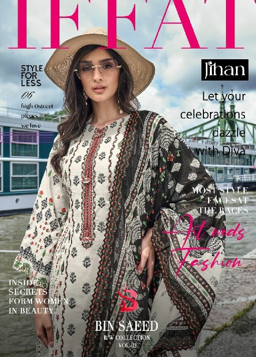 Jihan Bin Saeed Collection Vol-2 Wholesale Indian Pakistani Suits