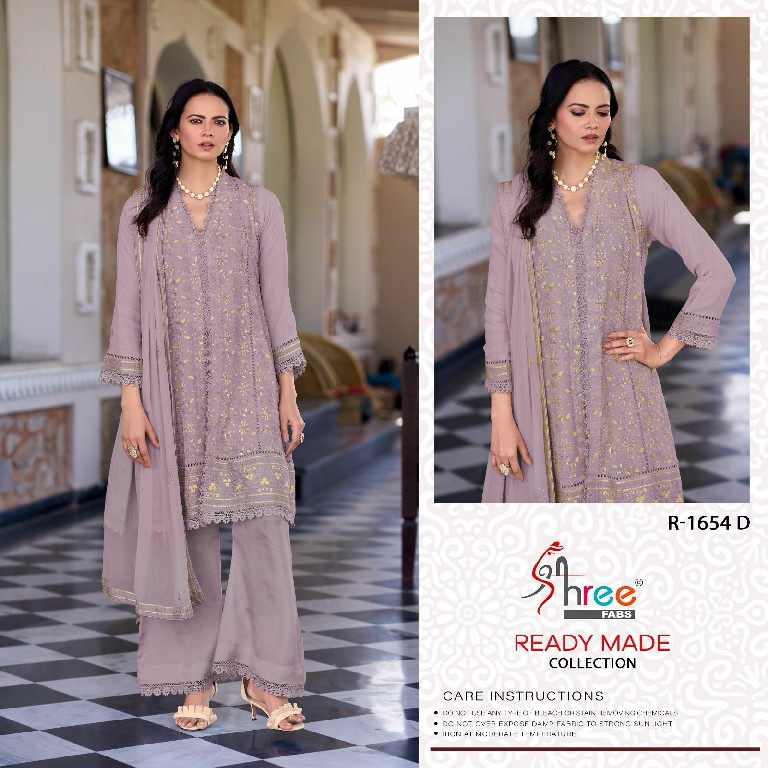 Shree Fabs R-1654 Wholesale Readymade Indian Pakistani Salwar Suits