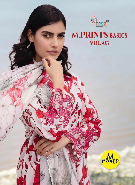 Shree Fabs M Prints Basics Vol-3 Wholesale Indian Pakistani Concept Suits