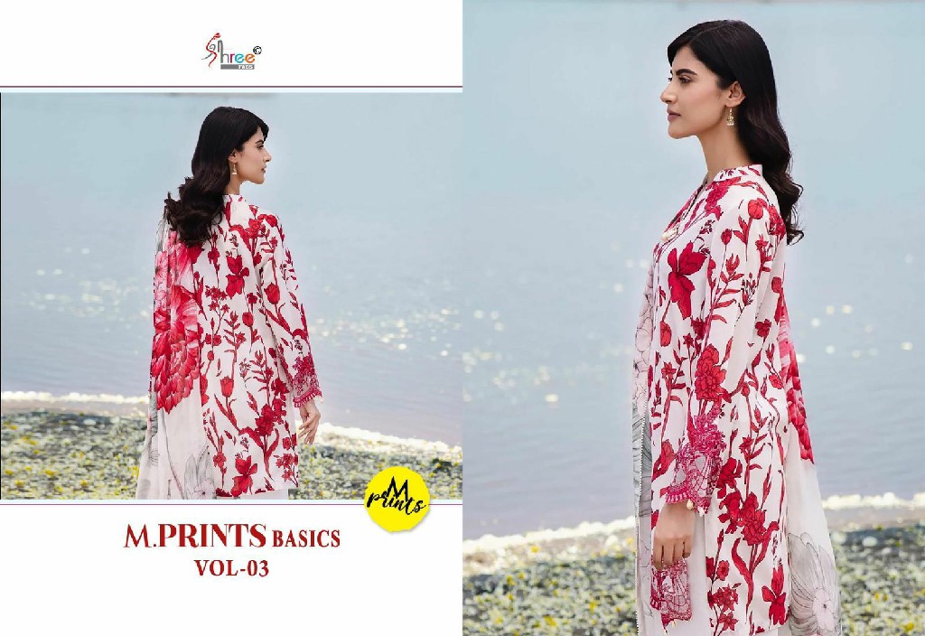 Shree Fabs M Prints Basics Vol-3 Wholesale Indian Pakistani Concept Suits