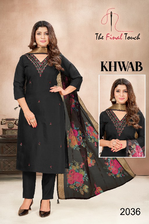 The Final Touch Khwab Wholesale Readymade Suits Combo