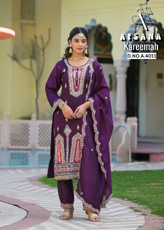 Afsana Kareemah Wholesale Readymade Indian Pakistani Suits Combo