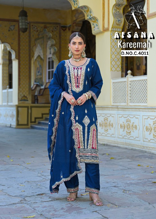 Afsana Kareemah Wholesale Readymade Indian Pakistani Suits Combo