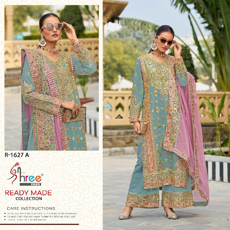Shree Fabs R-1627 Wholesale Readymade Indian Pakistani Salwar Suits