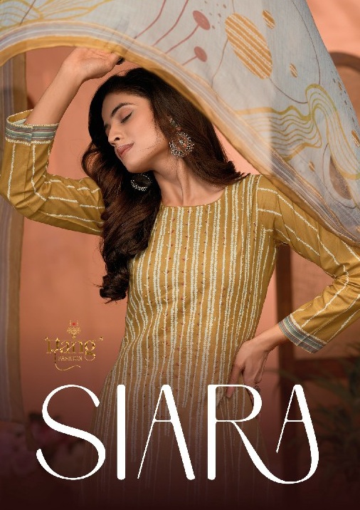 Rang Siara Wholesale Swiss Lawn With Knot And Embroidery Work Dress Material