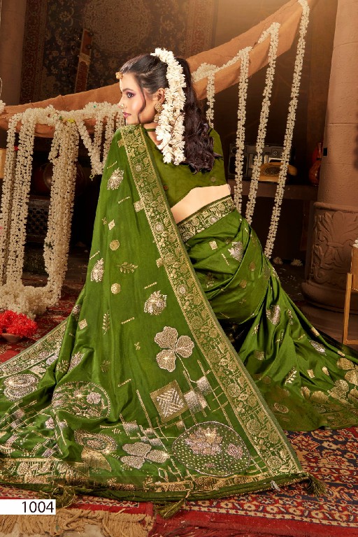 Saroj Mahabharat Dola Saroski Vol-9 Wholesale Soft Dola Silk With Rich Pallu Sarees