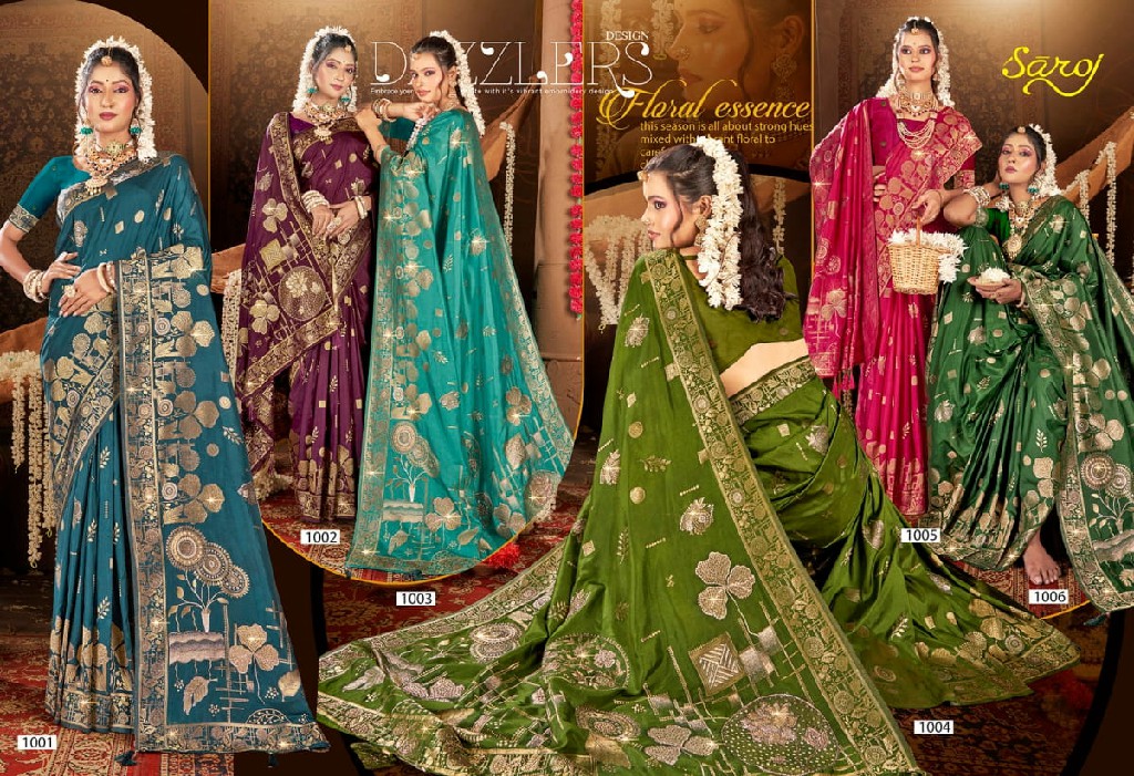 Saroj Mahabharat Dola Saroski Vol-9 Wholesale Soft Dola Silk With Rich Pallu Sarees