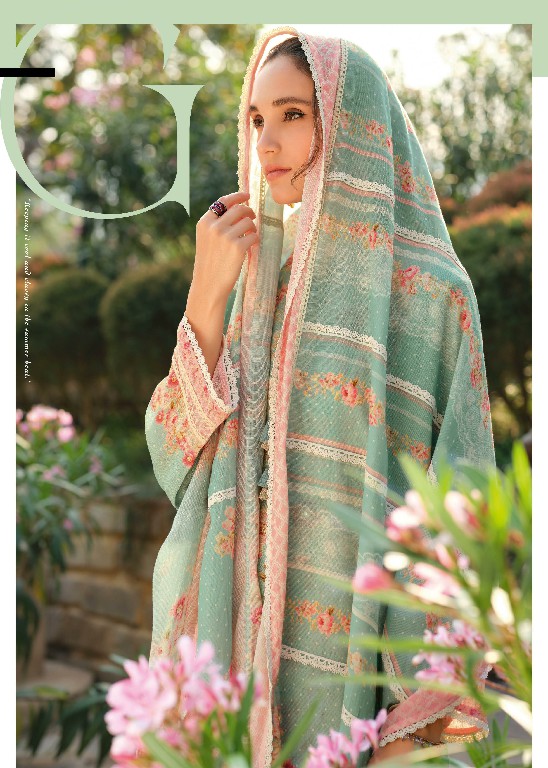 Varsha Rose Wholesale Cotton Linen With Embroidery Salwar Suits