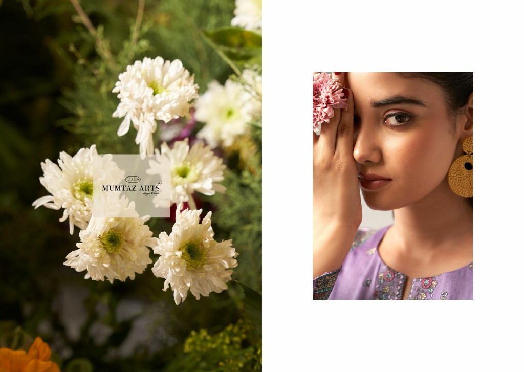 Mumtaz Arts Flower Valley Wholesale Pure Jam Satin With Embroidery Work Dress Material