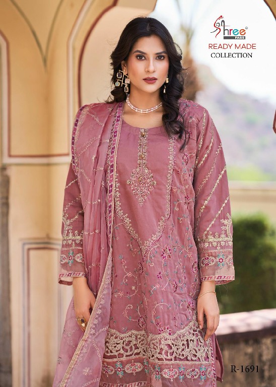 Shree Fabs R-1691 Wholesale Readymade Indian Pakistani Salwar Suits