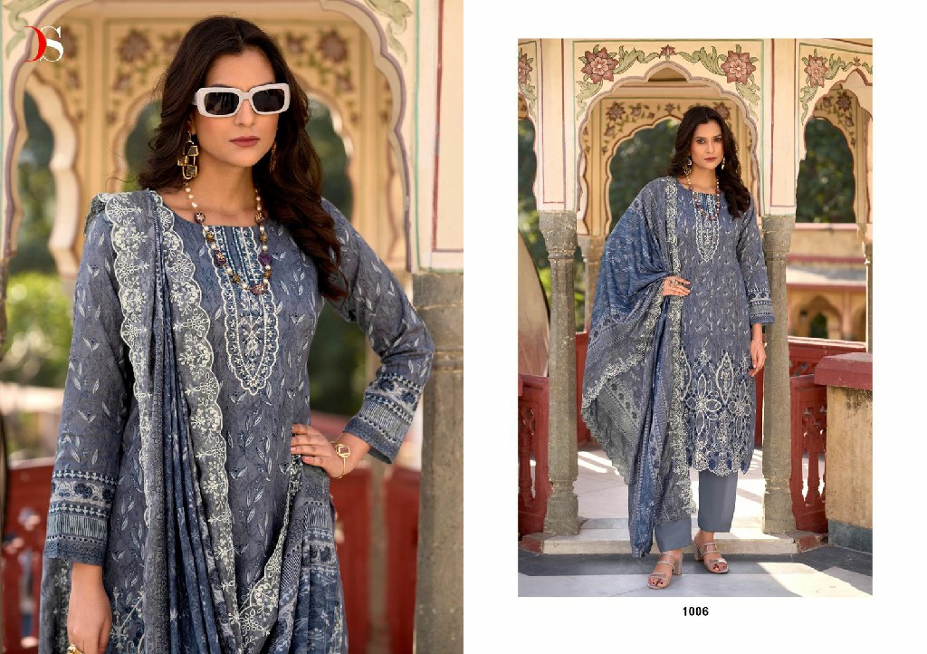Deepsy Bin Saeed Vol-14 Wholesale Lawn Collection Pakistani Suits Dress Material