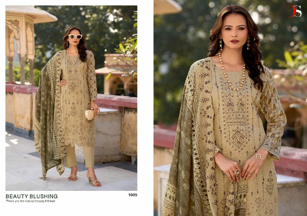 Deepsy Bin Saeed Vol-14 Wholesale Lawn Collection Pakistani Suits Dress Material