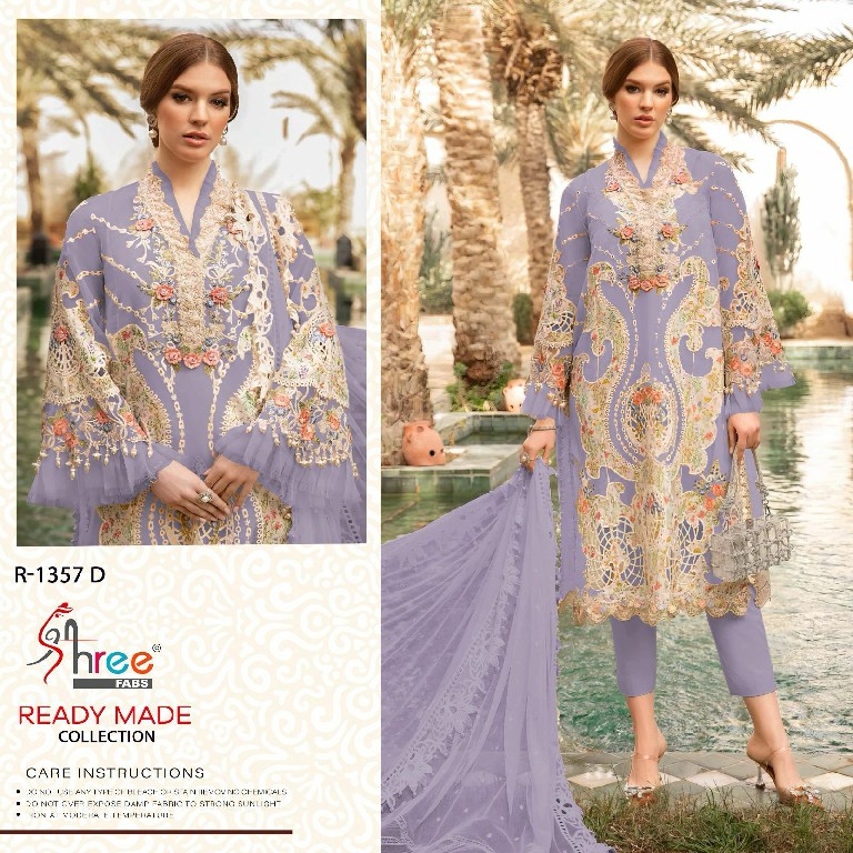 Shree Fabs R-1357 Wholesale Readymade Indian Pakistani Salwar Suits