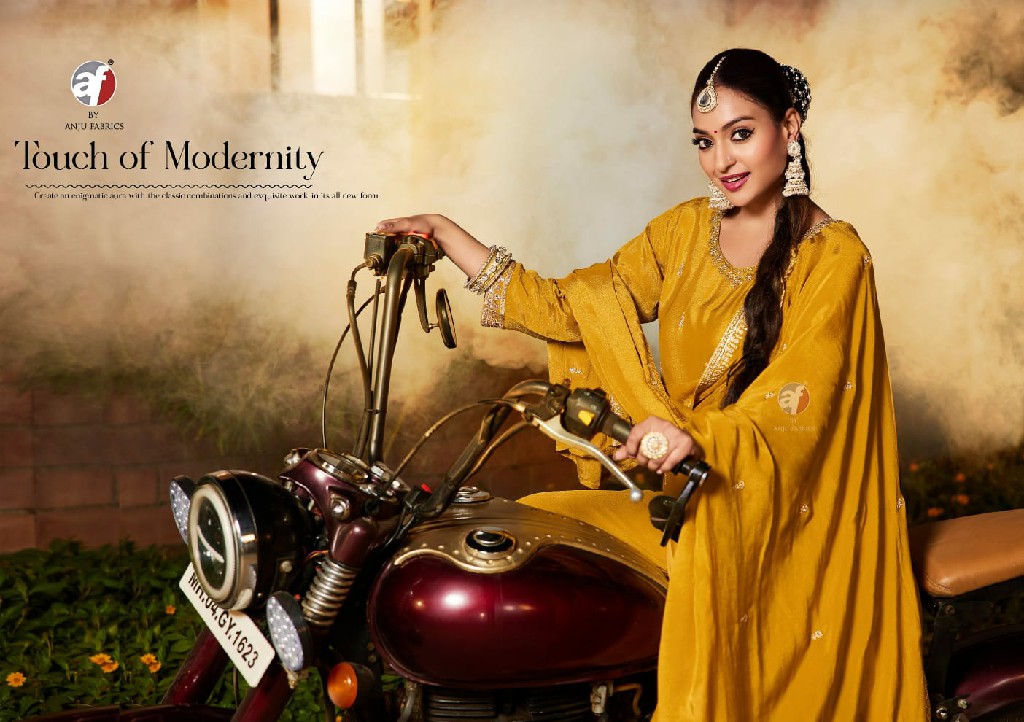 Anju Sahiba Vol-7 Wholesale Short Kurti With Divider And Dupatta