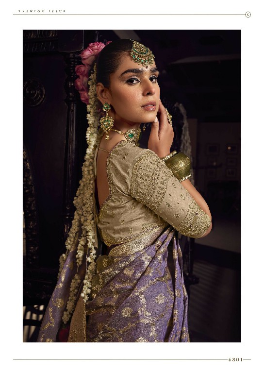 Kira Creation Kesha Wholesale Pure Viscose Tissue With Handworked Designer Sarees