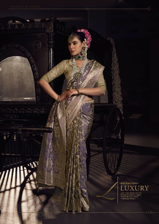 Kira Creation Kesha Wholesale Pure Viscose Tissue With Handworked Designer Sarees
