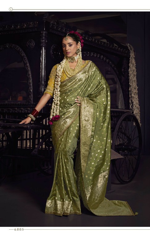 Kira Creation Kesha Wholesale Pure Viscose Tissue With Handworked Designer Sarees