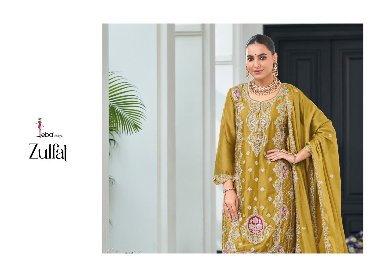 eba lifestyle zulfat palazzo style eid dresses collection