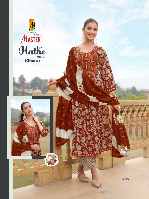 Master Hatke Vol-2 Ghera Wholesale Ghera Kurtis With Pant And Dupatta