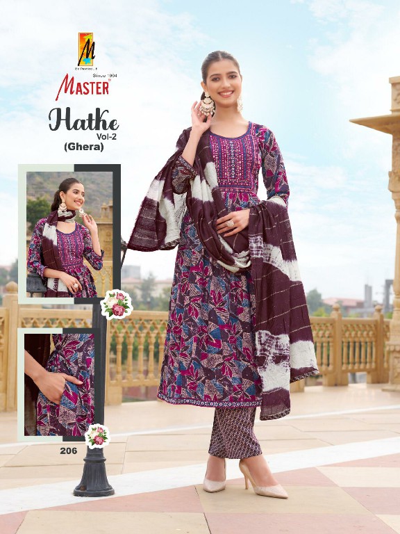 Master Hatke Vol-2 Ghera Wholesale Ghera Kurtis With Pant And Dupatta