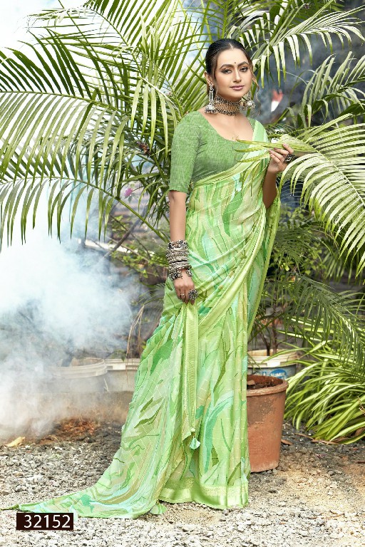 Vallabhi Swantika Vol-5 Wholesale Georgette Fabrics Abstract Print Sarees