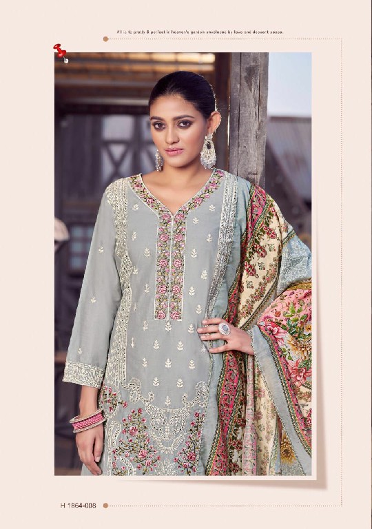 Alok Tabeer Vol-14 Wholesale Pure Cambric Lawn Pakistani Work Dress Material