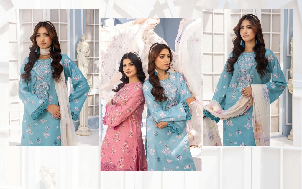 Panache Rosolia Wholesale Beautiful Embroidered Pakistani Collection