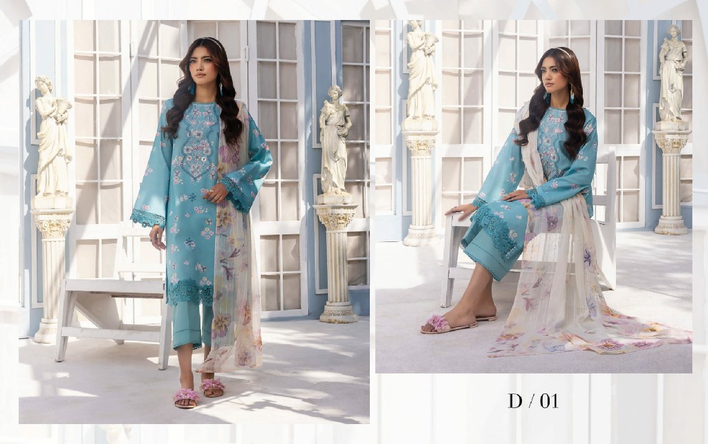 Panache Rosolia Wholesale Beautiful Embroidered Pakistani Collection